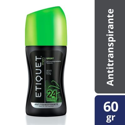 Etiquet Desodorante Roll On Men Sport 60 g