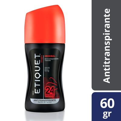 Etiquet Desodorante Roll On Men Original 60 g