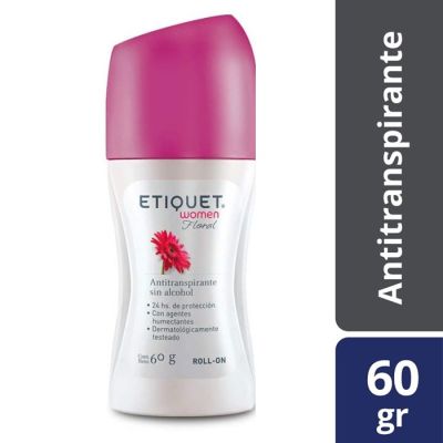 Etiquet Desodorante Roll-On Women Floral 60 g