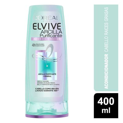 Elvive Acondicionador Arcilla Purificante 400 ml1