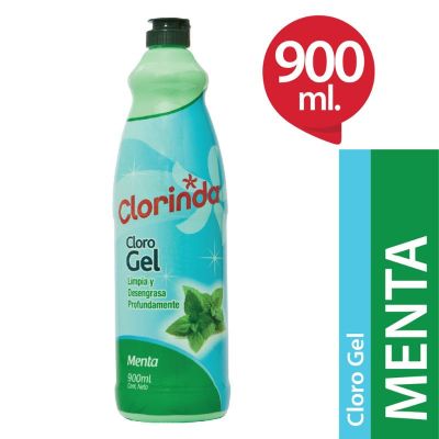 Clorinda Limpiador Cloro Gel Menta 900 ml1