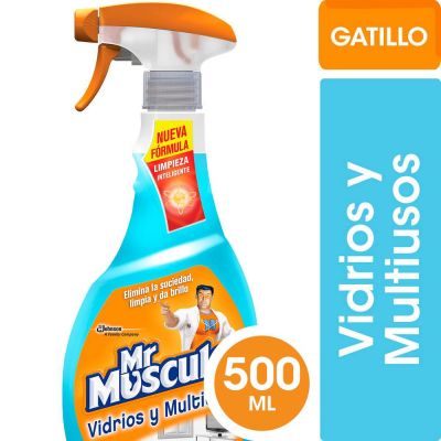 Mr Musculo Limpiador Líquido de Vidrios y Multiuso 500 ml1