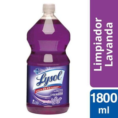 Lysol Limpiador Líquido Desinfectante Lavanda 1.8 L1