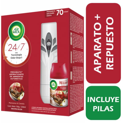 Air Wick Aromatizante Automático Manzana y Canela1