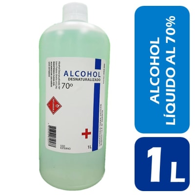 Trema Alcohol Líquido Desnaturalizado 70° Recarga 1 L1