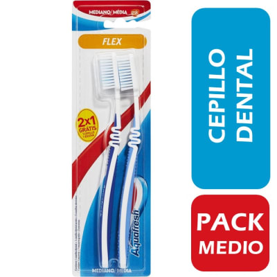Aquafresh Cepillo Dental Medio Pack 2 Un1