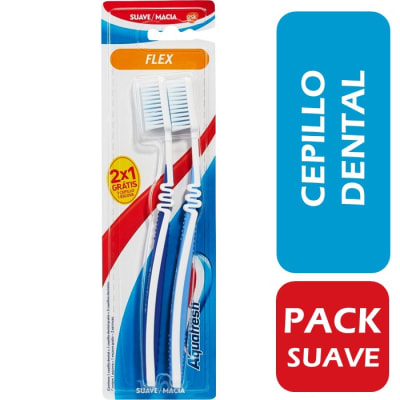 Aquafresh Cepillo Dental Suave Pack 2 Un1