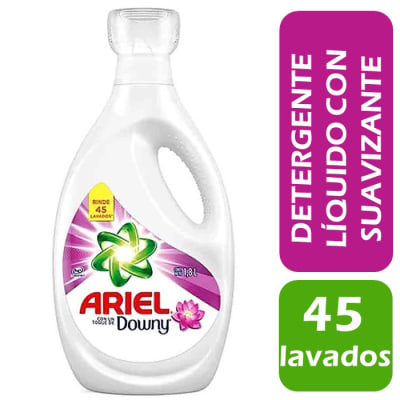 Ariel Detergente Líquido Concentrado Downy 1.8 L