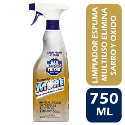 Bar Keepers Friend Limpiador Espuma Multiuso Spray Foam Cleaner 750 ml1