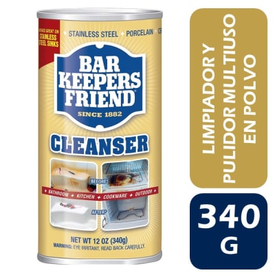 Bar Keepers Friend Limpiador y Pulidor en Polvo Cleanser 340 g1