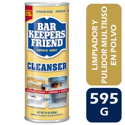 Bar Keepers Friend Limpiador y Pulidor en Polvo Cleanser 595 g1