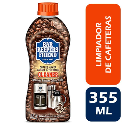 Bar Keepers Friend Limpiador para Cafeteras Cleaner 355 ml