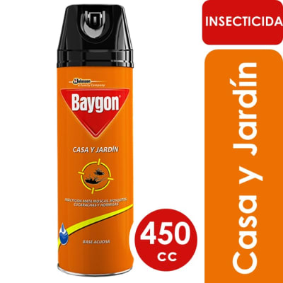 Baygon Insecticida Casa y Jardín 450 cc1