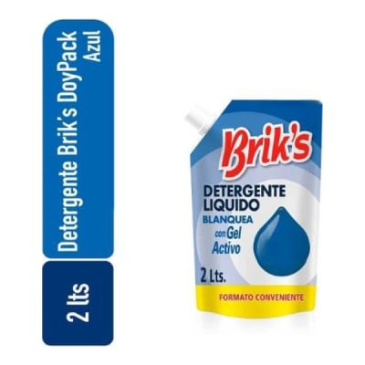 Briks Detergente Azul Doypack 2 L1