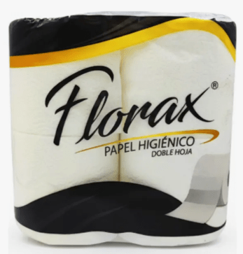 Florax Papel Higiénico Doble Hoja 22 Metros 4 Rollos