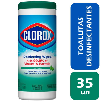 Clorox Toallitas Desinfectantes Fresh Scent 35 Un1