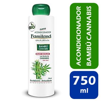 Familand Acondicionador Bambú Cannabis Revitalizante - Antioxidante 750 ml1