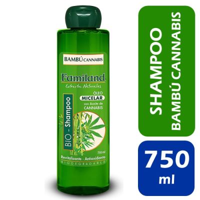 Familand Shampoo Bambú Cannabis Revitalizante -  Antioxidante 750 ml