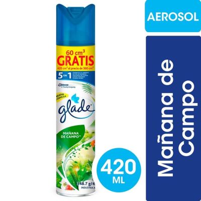 Glade Desodorante Ambiental Mañana de Campo 420 ml1