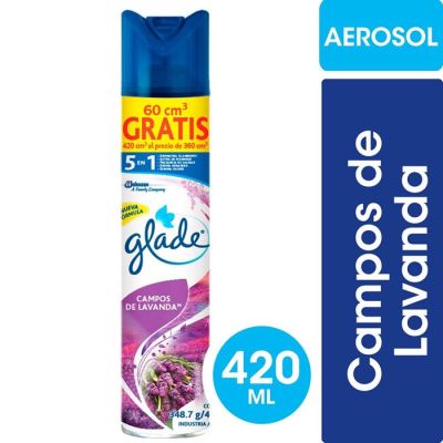 Glade Desodorante Ambiental Campos de Lavanda 420 ml1