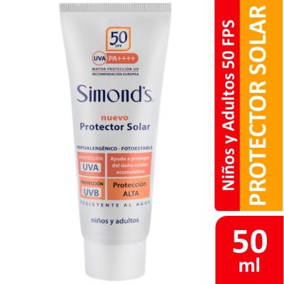 Simonds Protector Solar 50 FPS 50 ml1