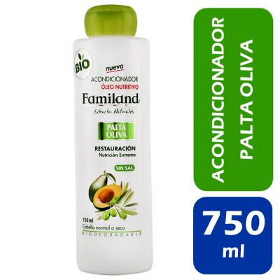 Familand Acondicionador Palta Oliva Cabello Normal a Seco 750 ml1