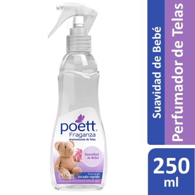 Poett Perfumante de Telas Fraganza Suavidad de Bebé 250 ml1