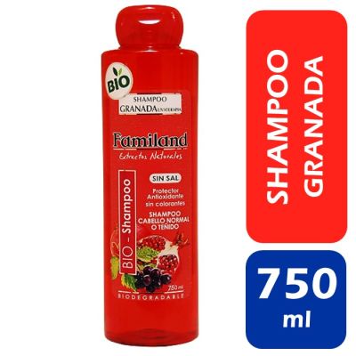 Familand Shampoo Granada Cabello Normal o Teñido 750 ml1