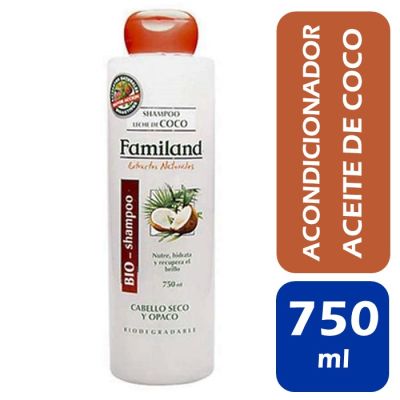 Familand Acondicionador Aceite de Coco Nutritivo - Reparador 750 ml