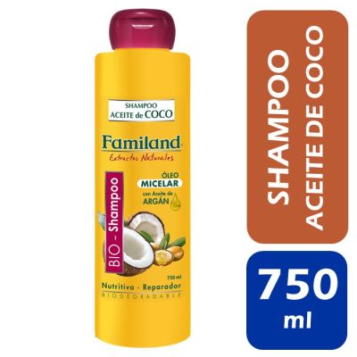 Familand Shampoo Aceite de Coco Nutritivo - Reparador 750 ml1