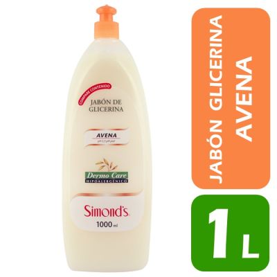Simonds Jabón Líquido de Glicerina Avena 1 L1