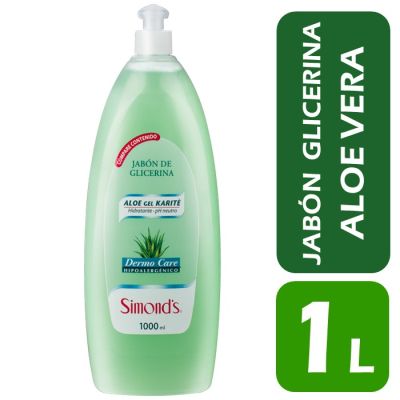 Simonds Jabón Líquido de Glicerina Aloe Vera 1 L