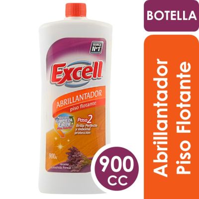 Excell Abrillantador de Piso Flotante Lavanda 900 ml