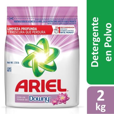 Ariel Detergente en Polvo Matic con Toque de Downy 2 kg1