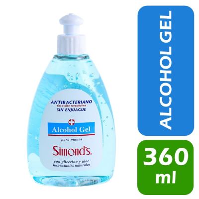 Simonds Alcohol Gel Antibacteriano 360 ml1