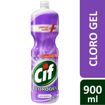 Cif Limpiador Cloro Gel Lavanda 900 ml