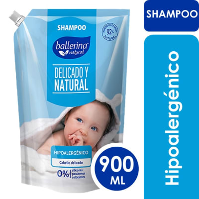 Ballerina Shampoo Hipoalergénico Doypack 900 ml1