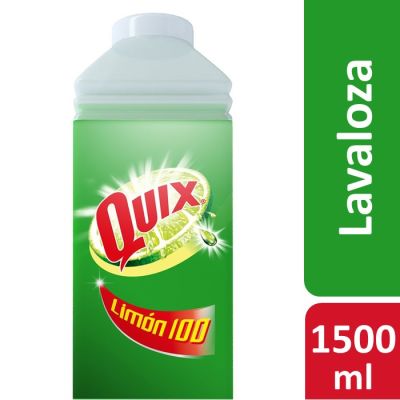 Quix Lavaloza Concentrado Limón Recarga 1.5 L1