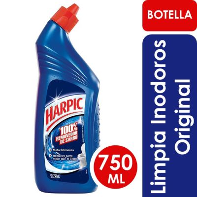 Harpic Limpiador Desinfectante para Inodoros 750 ml