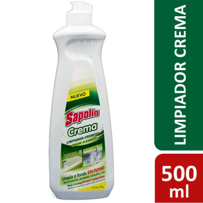 Sapolio Limpiador Crema Original Blanco 500 ml1
