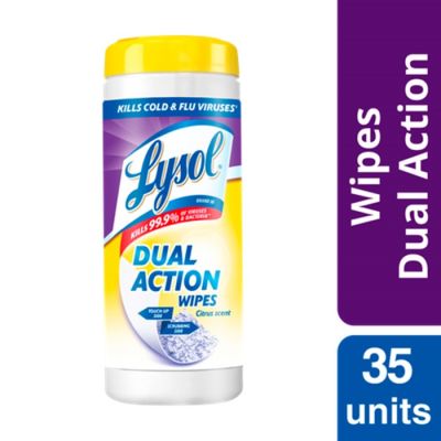 Lysol Toallitas Desinfectantes Dual Action 35 Un1