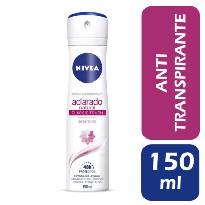 Nivea Desodorante Mujer Spray Aclarado Natural 150 ml