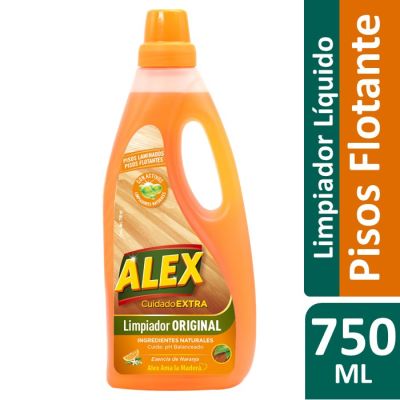 Alex Limpiador Superior de Pisos Flotantes y Laminados Aroma Naranja 750 ml