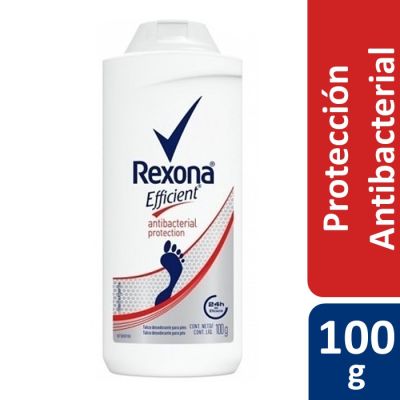 Rexona Desodorante para Pies en Talco Efficient Antibacterial Protection 100 g1