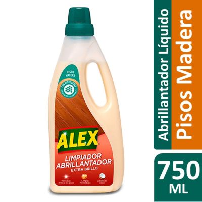 Alex Limpiador Abrillantador de Pisos de Madera Aroma Fresco 750 ml