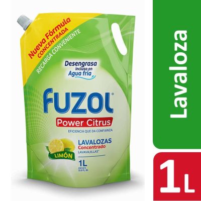 Fuzol Lavaloza Concentrado Limón 1 L1