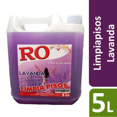 Ro Limpia Pisos Líquido Lavanda 5 L1