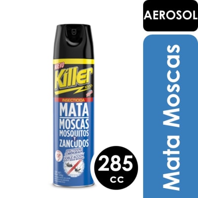 Killer Insecticida Mata Moscas, Mosquitos y Zancudos 285 cc1