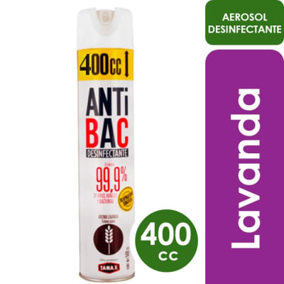 Antibac Desinfectante Para Ambientes y Superficies Lavanda 400 ml1