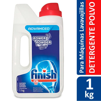 Finish Detergente en Polvo Para Lavavajíllas 1 Kg1